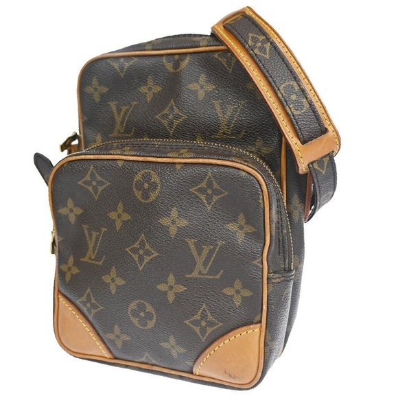 Authentic LOUIS VUITTON Amazon Crossbody Shoulder Bag Monogram Leather BN - Picture 1 of 16